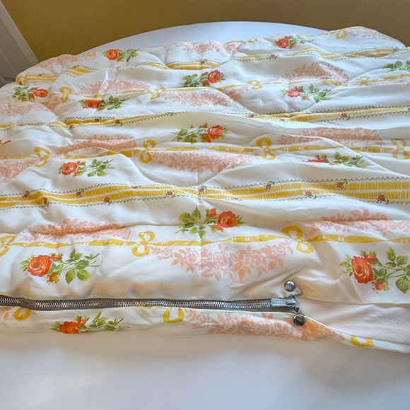 Vintage 70s sleeping bag, Wonder Puff, Adult size "Bundle Up" style bag - Picture 6 of 13